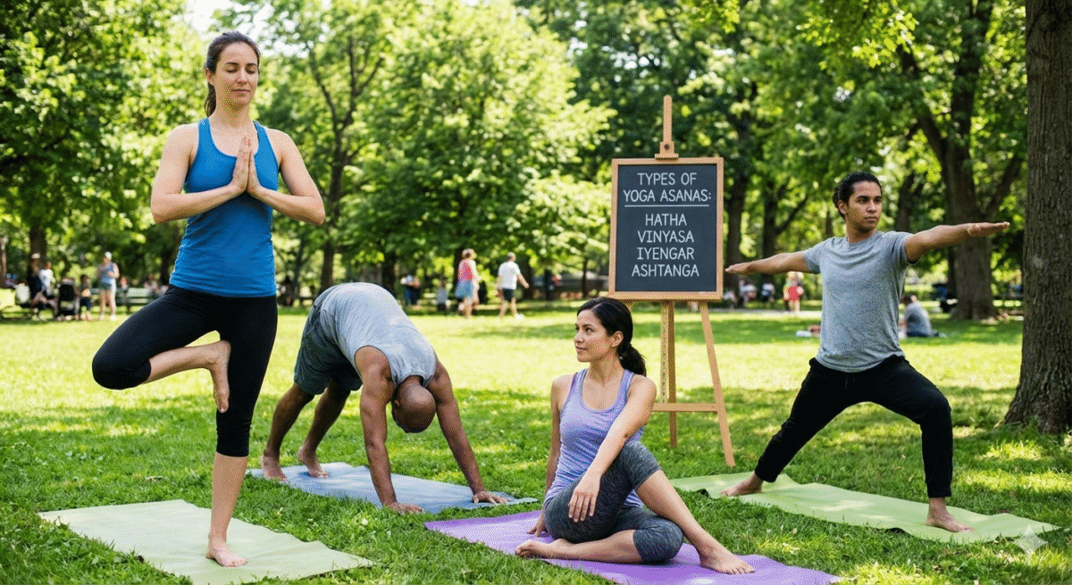 Types of Yoga Asanas With Their Benefits for Mind & Body