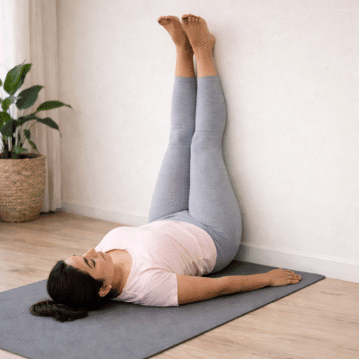 Legs Up the Wall Pose