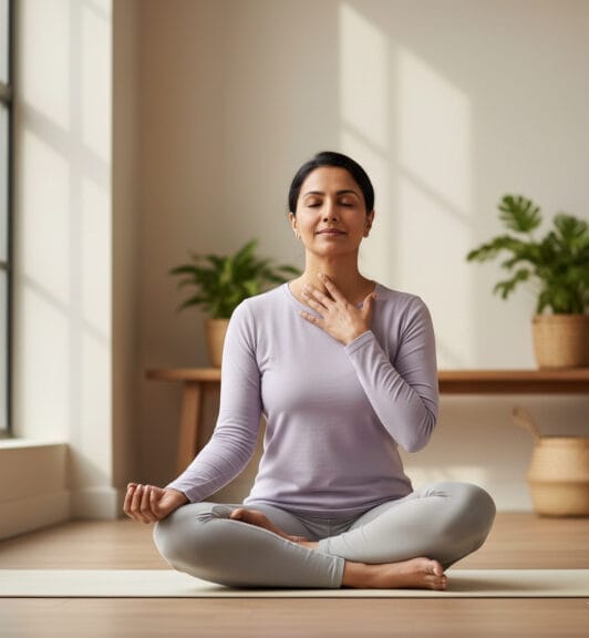 http://seated%20yoga%20poses%20for%20Thyroid