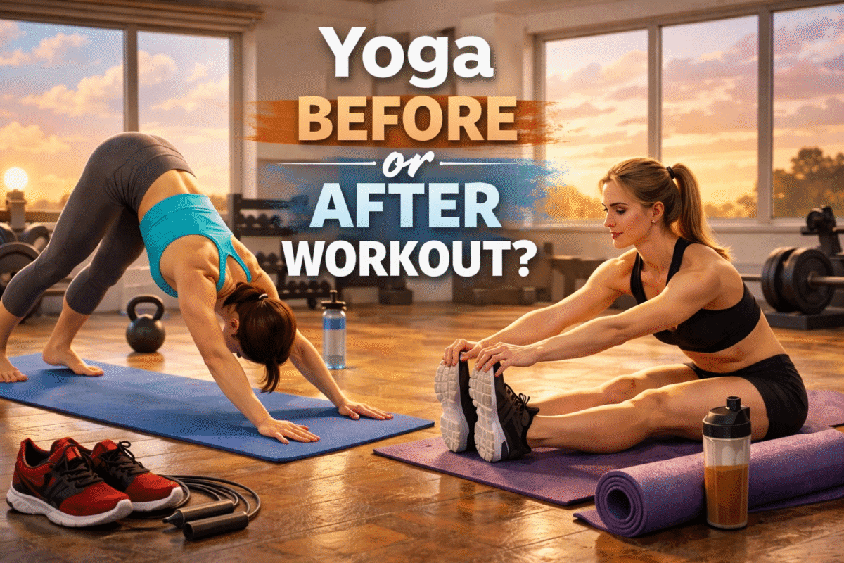 Yoga Before or After Workout? The Exact Timing Guide Based on Your Goal
